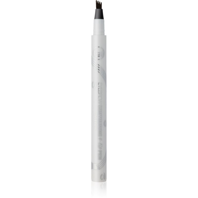 J.Cat Beauty Eyebrow Countouring 4-tip Pen dlouhotrvajúcí fix na obočie odtieň 103 Espresso 1.5 g