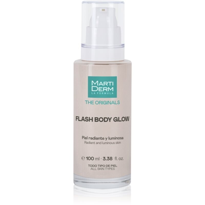 MartiDerm The Originals Flash Body Glow rozjasňujúci telový krém 100 ml
