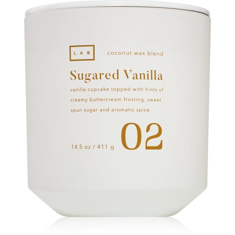 DW Home Lab Sugared Vanilla vonná sviečka 411 g
