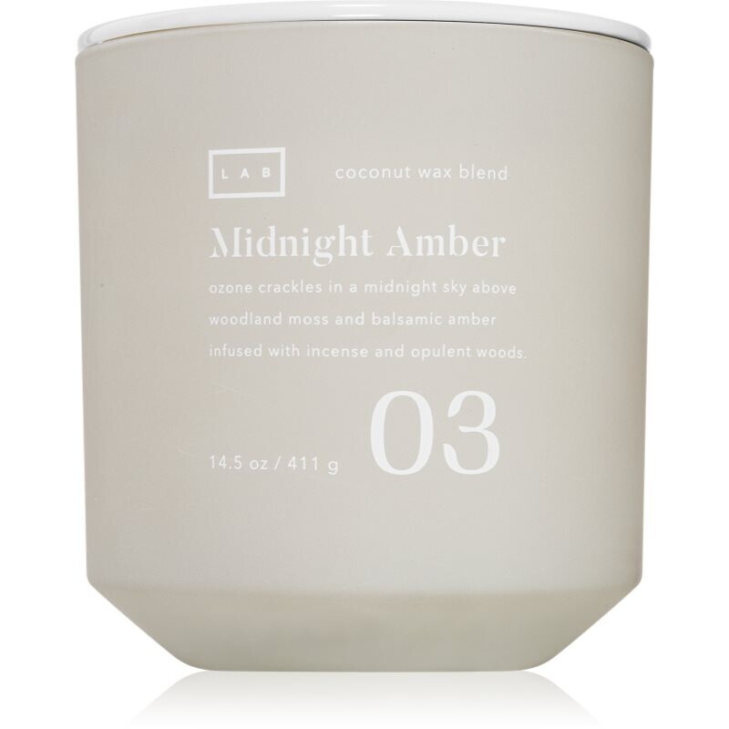 DW Home Lab Midnight Amber vonná sviečka 411 g