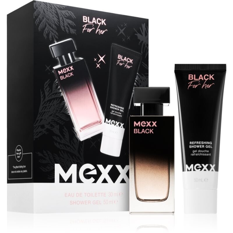 Mexx Black Woman darčeková sada pre ženy 2 ks