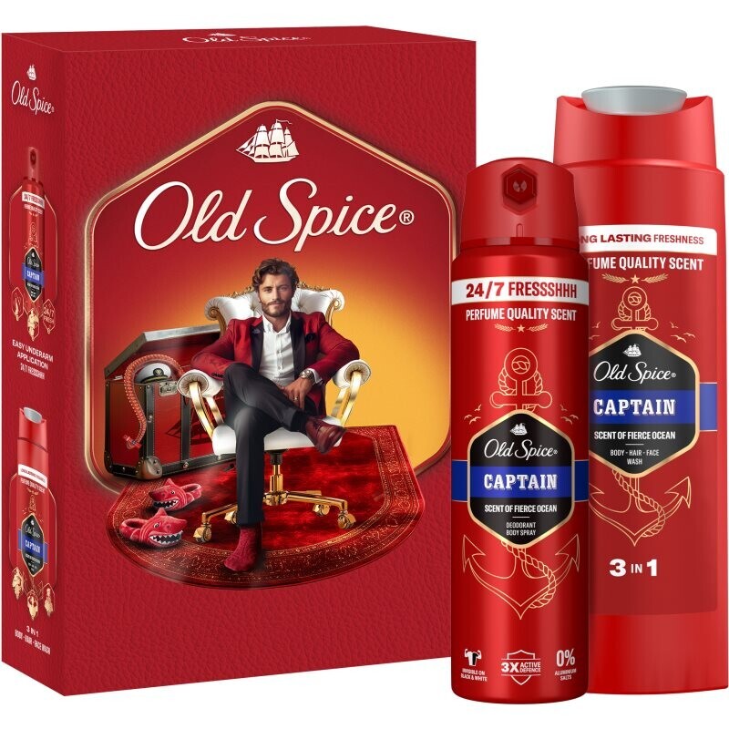 Old Spice Captain Gentleman Set darčeková sada pre mužov