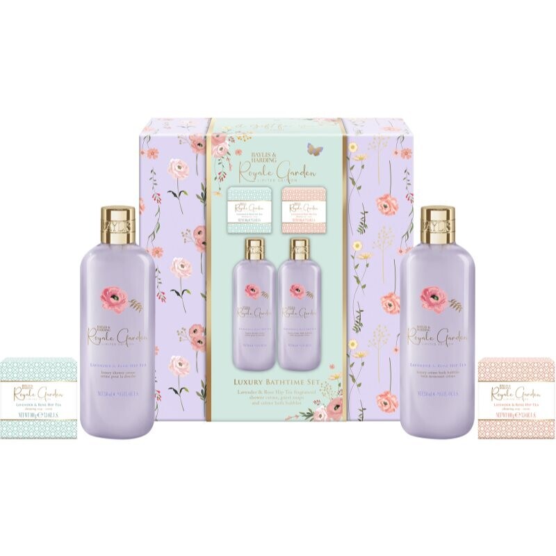 Baylis & Harding Royale Garden Lavender & Rose Hip Tea darčeková sada do kúpeľa