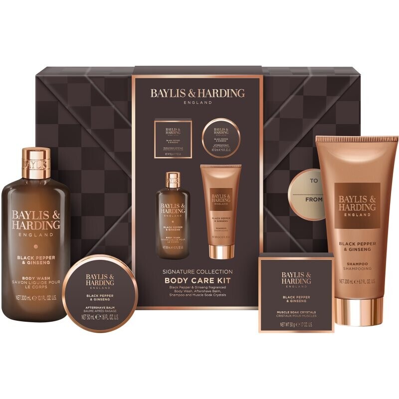 Baylis & Harding Black Pepper & Ginseng darčeková sada do sprchy