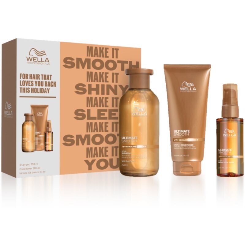 Wella Professionals Ultimate Smooth darčeková sada na lesk a hebkosť vlasov