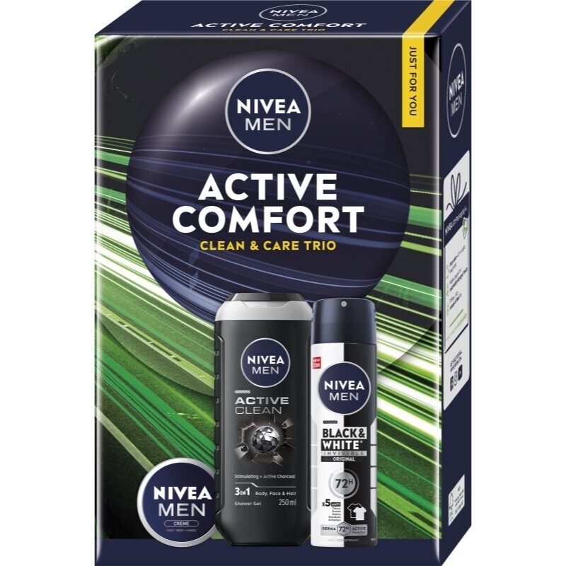 NIVEA MEN Active Comfort darčeková sada na telo