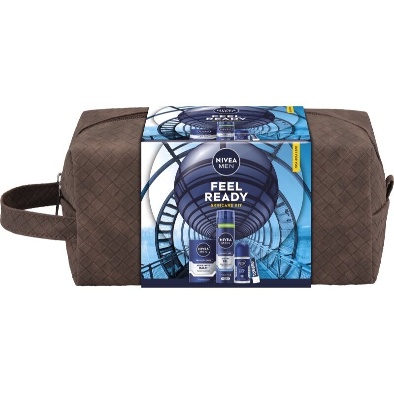 NIVEA MEN Feel Ready darčeková sada na telo a tvár