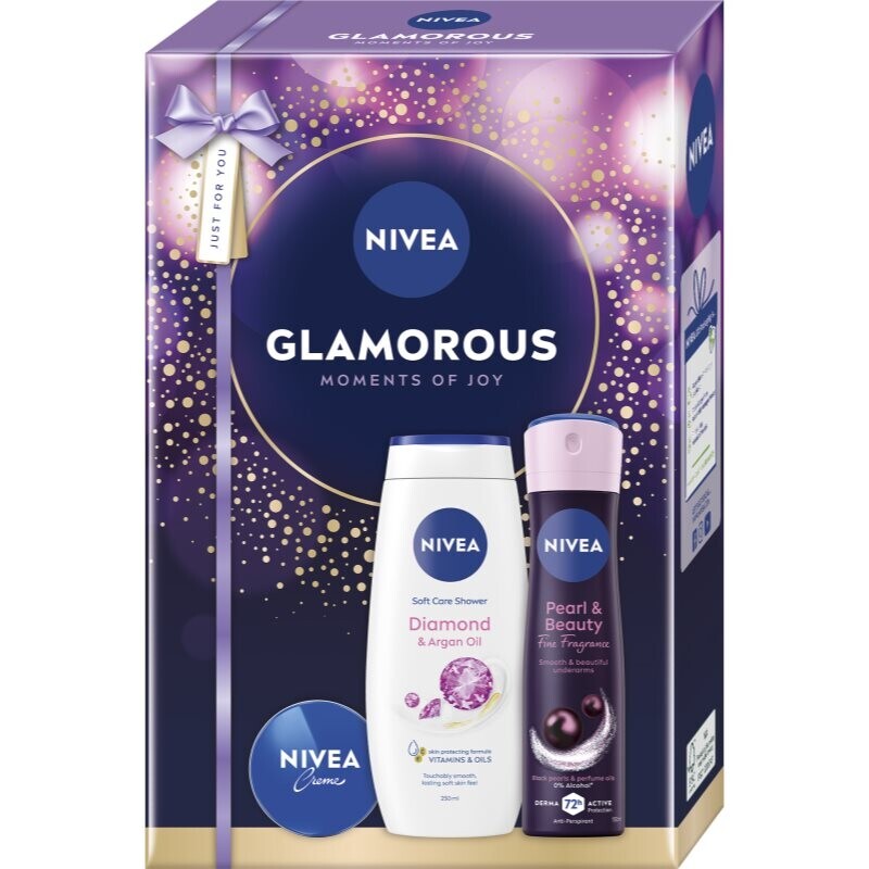 NIVEA Glamorous Moments of Joy darčeková sada na telo