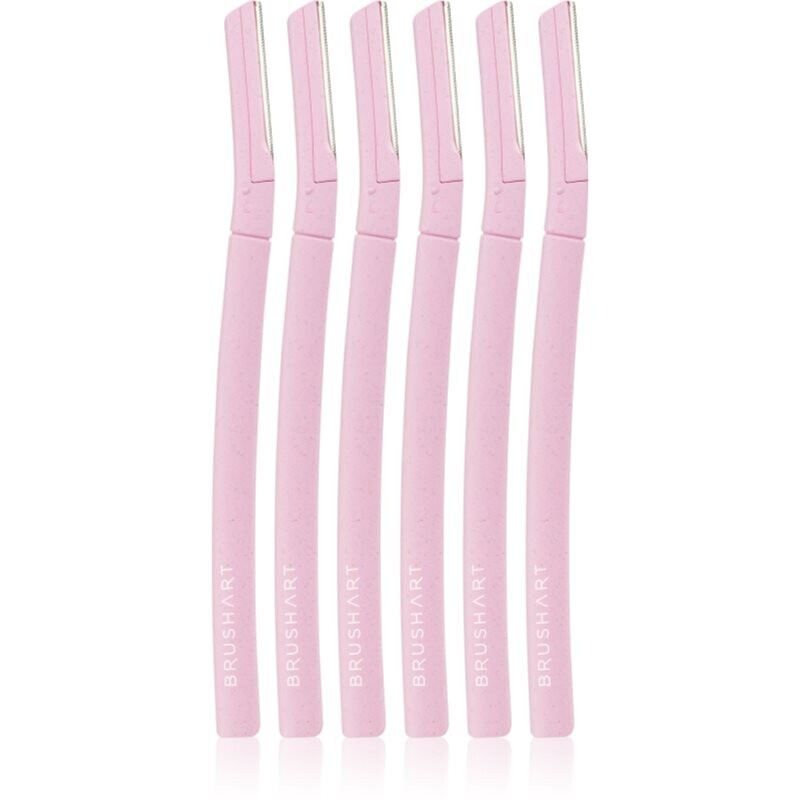 BrushArt Accessories Face & Brow razors britva na obočie 6 ks