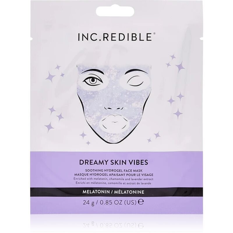 Nails Inc. INC. Redible Dreamy Skin Vibes hydrogélová maska s upokojujúcim účinkom 24 g