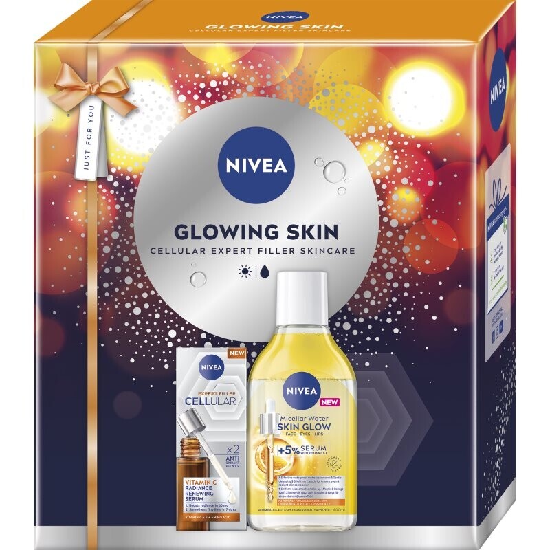 NIVEA Glowing Skin darčeková sada pre rozjasnenie pleti