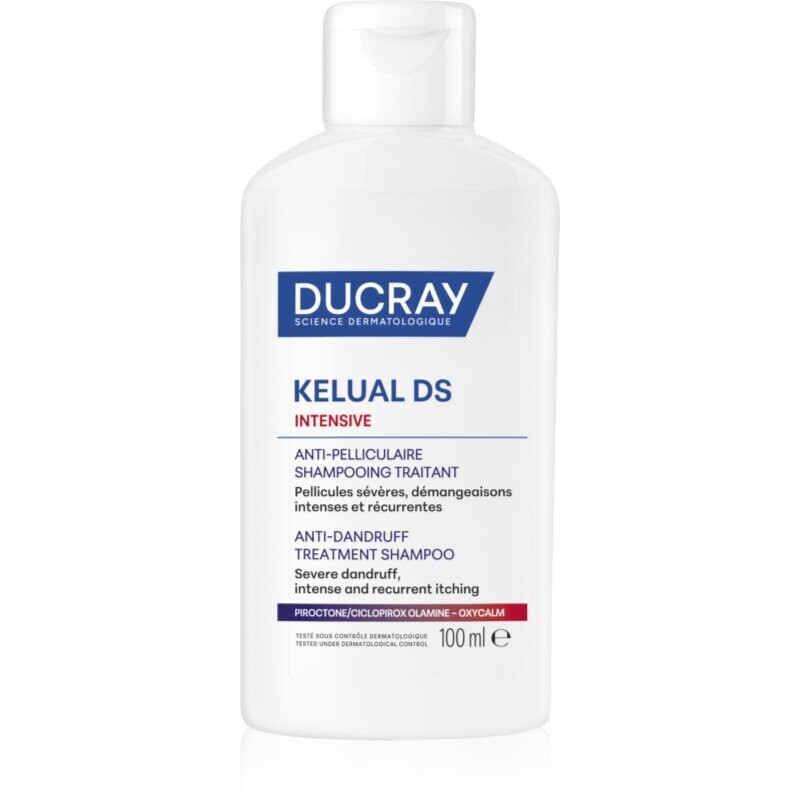 Ducray Kelual DS Intensive Anti-Dandruff Treatment Shampoo intenzívny šampón proti lupinám 100 ml