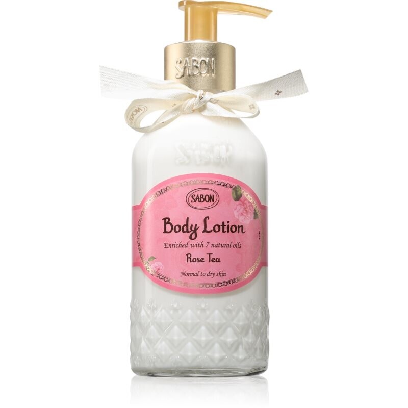 Sabon Bottle Rose Tea telové mlieko 200 ml