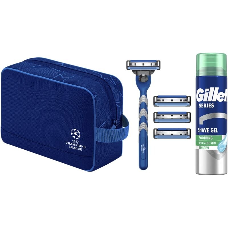 Gillette Champions League Special Edition darčeková sada pre mužov