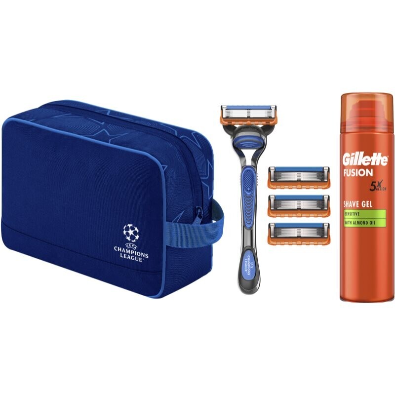 Gillette Fusion5 Champions League Special Edition darčeková sada pre mužov