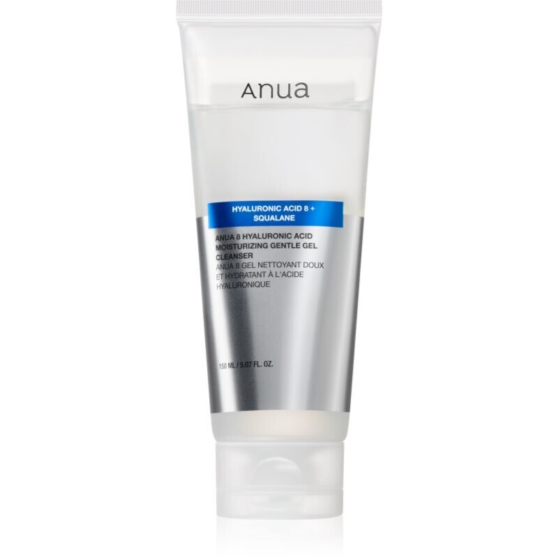 Anua Hyaluronic Acid 8 Moisturizing Gentle Gel Cleanser hydratačný čistiaci gél s kyselinou hyalurónovou 150 ml