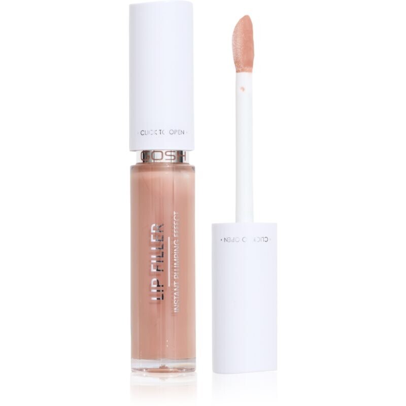 Gosh Lip Filler lesk na pery pre väčší objem 004 Mocha Mousse 5 ml
