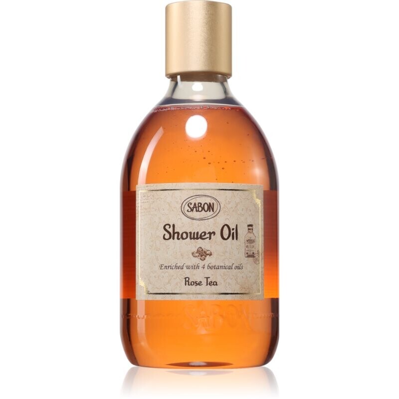 Sabon Rose Tea sprchový olej 300 ml