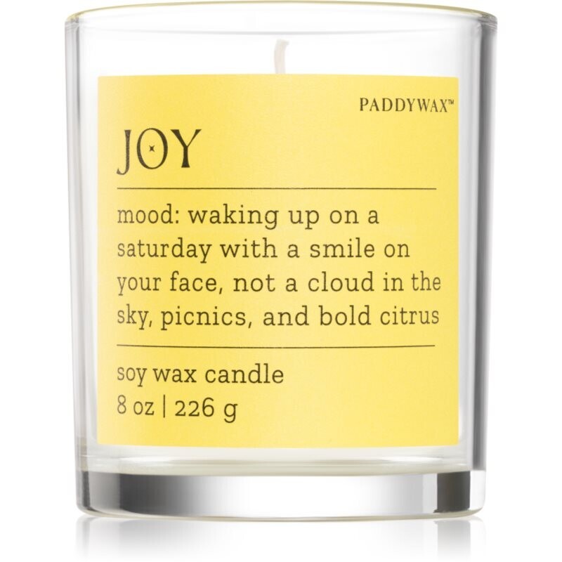 Paddywax Mood Joy Misted Lime vonná sviečka 226 g