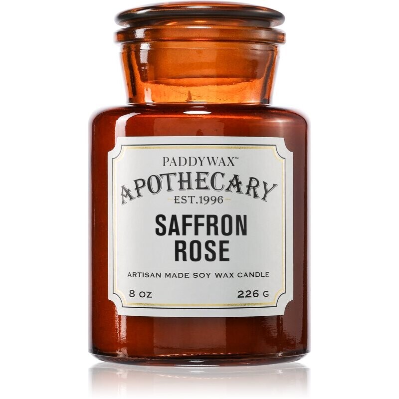 Paddywax Apothecary Saffron Rose vonná sviečka 226 g
