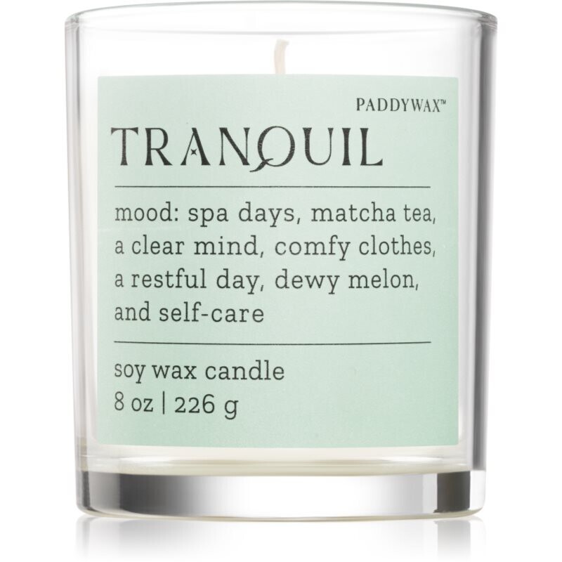 Paddywax Mood Tranquil Lush Palms vonná sviečka 226 g