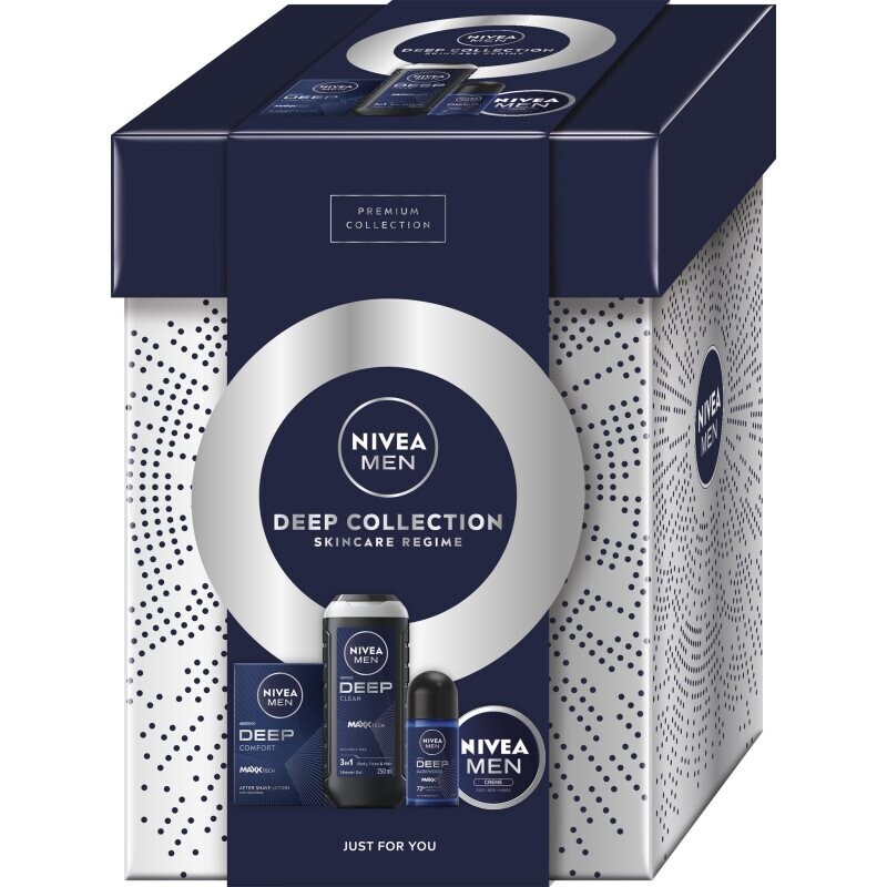 NIVEA MEN Deep Collection darčeková sada na telo a tvár