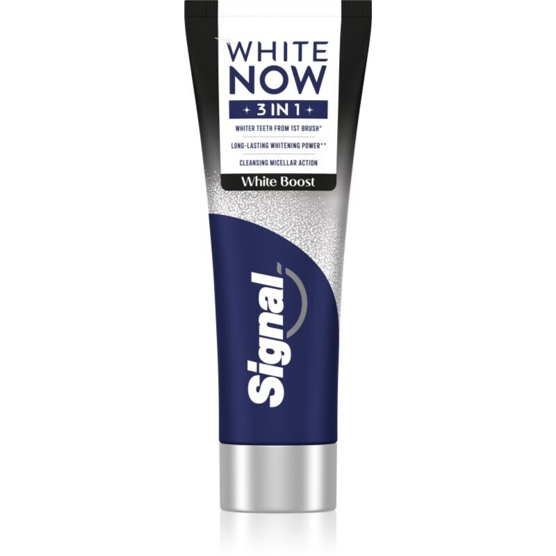 Signal White Now 3-in-1 White Boost zubná pasta 75 ml