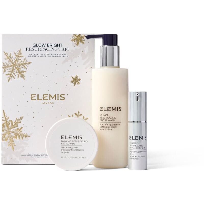 Elemis Holiday Collection Glow Bright Resurfacing Trio darčeková sada