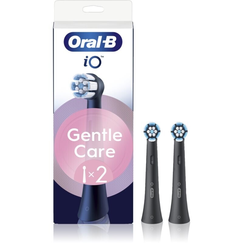 Oral-B iO Gentle Care náhradné hlavice pre citlivé ďasná Black 2 ks