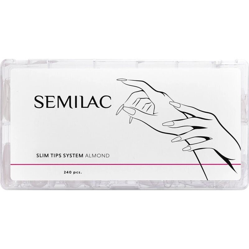 Semilac Slim Tips System umelé nechty typ 240 ks