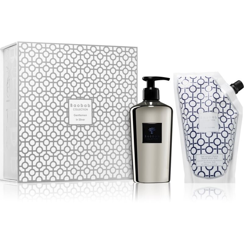 Baobab Collection Gentlemen in Silver darčeková sada