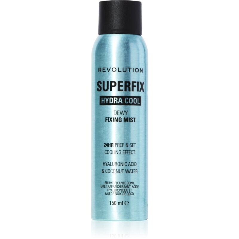 Makeup Revolution Superfix Hydra Cool fixačný sprej na make-up s hydratačným účinkom 150 ml