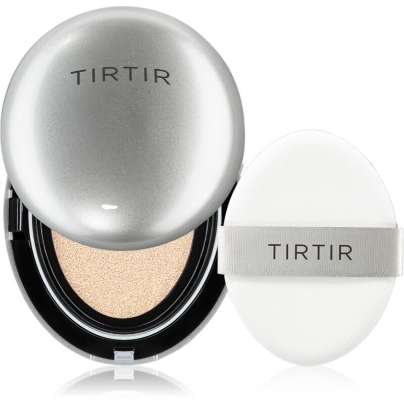 TIRTIR Mask Fit Aura Cushion Mini hydratačný make-up v hubke pre rozjasnenie pleti odtieň 17W French Vanilla 4.5 g
