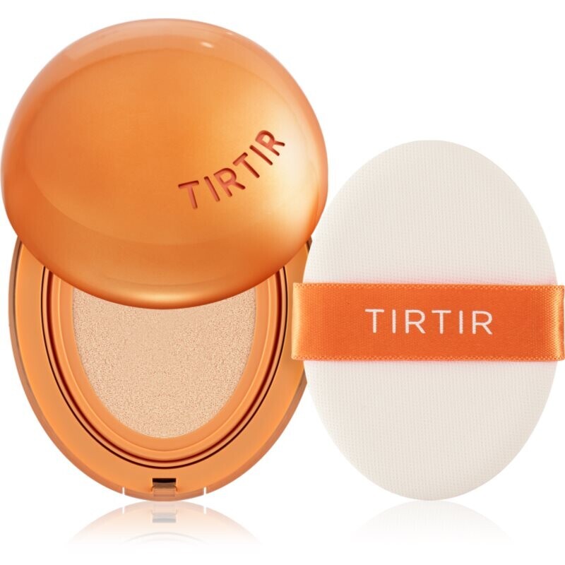 TIRTIR Mask Fit AI Fliter Cushion dlhotrvajúci make-up v hubke s matným efektom odtieň 22N Shell Beige 18 g