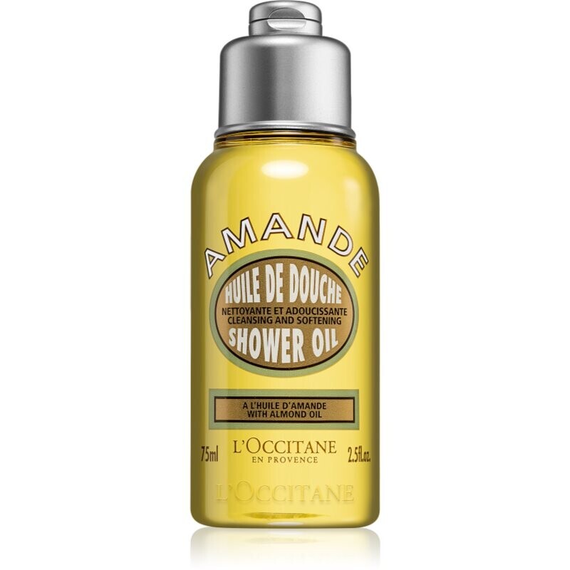 L’Occitane Amande Shower Oil sprchový olej s mandľovým olejom 75 ml