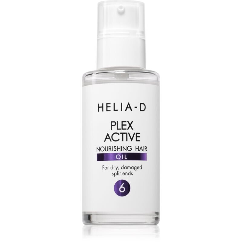 Helia-D Plex Active Nourishing Hair vyživujúci olej na rozstrapkané končeky vlasov 50 ml