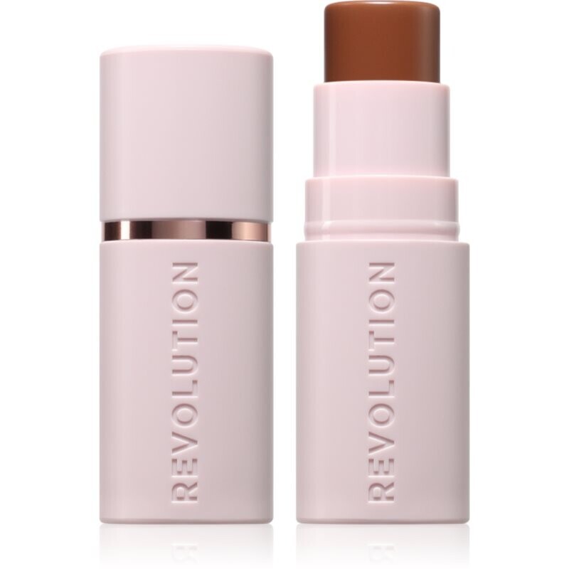 Makeup Revolution Skin Silk Bronzer Stick krémový bronzer v tyčinke odtieň Tan Caramel 4.5 g