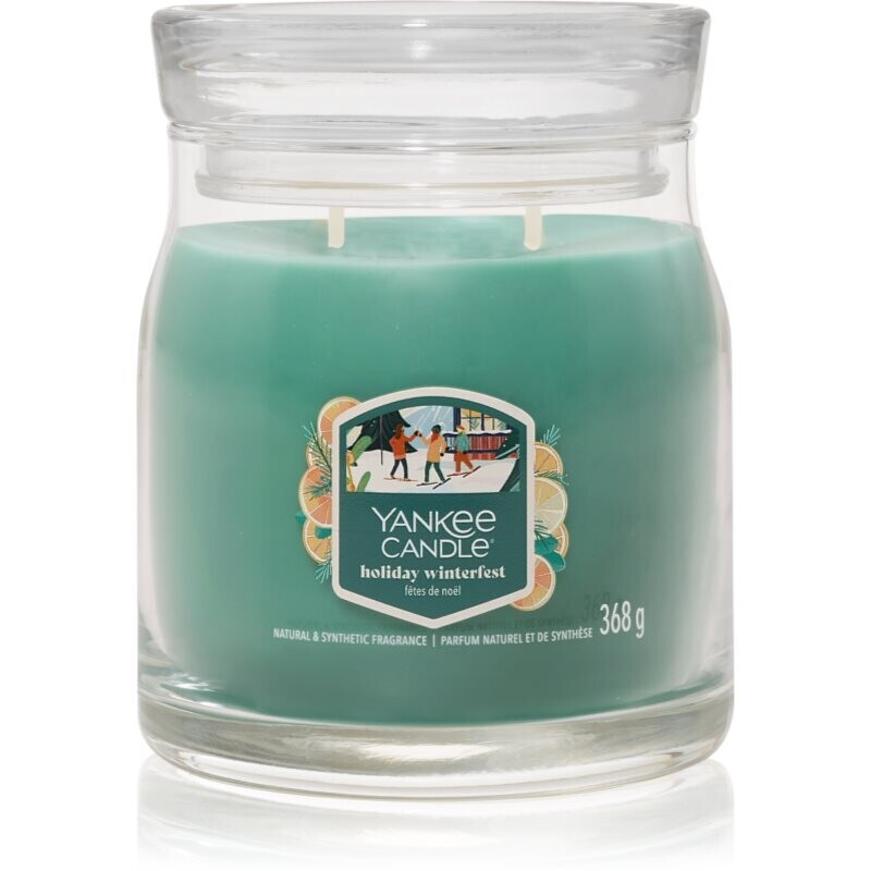 Yankee Candle Holiday Winterfest vonná sviečka Signature 368 g