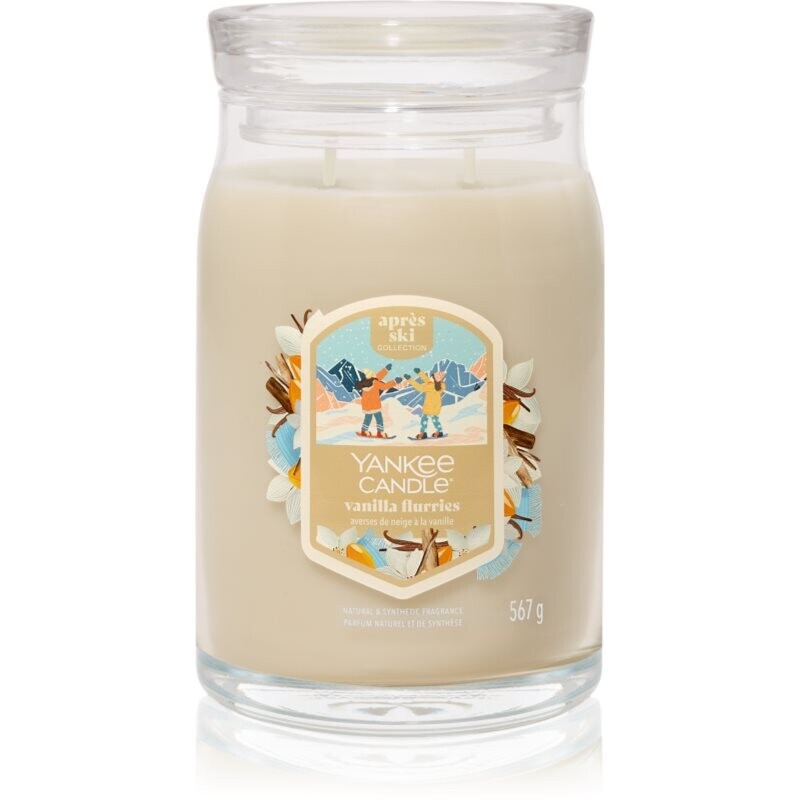 Yankee Candle Vanilla Flurries vonná sviečka Signature 567 g