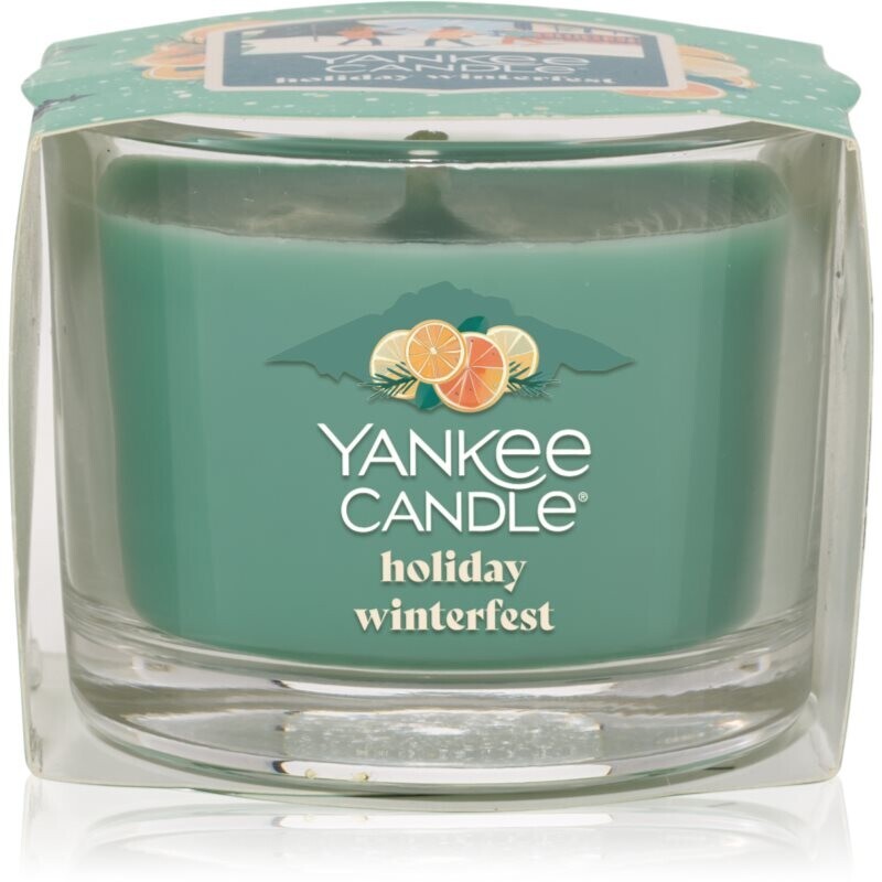 Yankee Candle Holiday Winterfest votívna sviečka glass 37 g