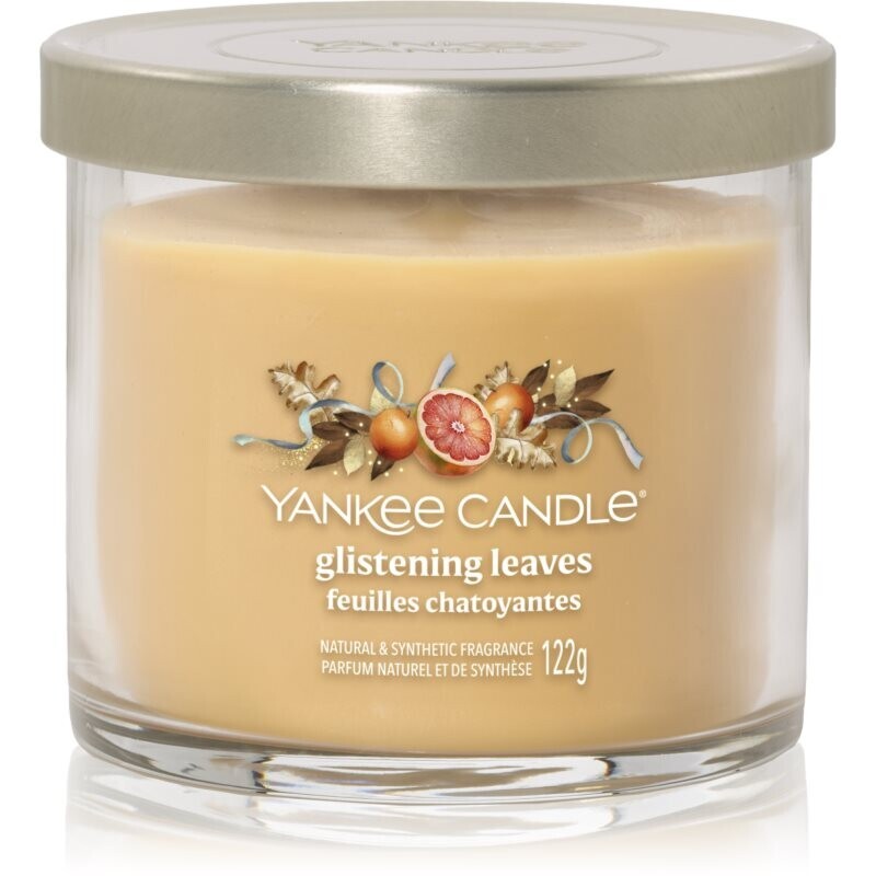 Yankee Candle Glistening Leaves vonná sviečka Signature 122 g