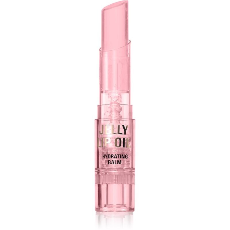 Makeup Revolution Jelly Lip olej na pery s hydratačným účinkom odtieň Candy Ice Pink 2.4 g