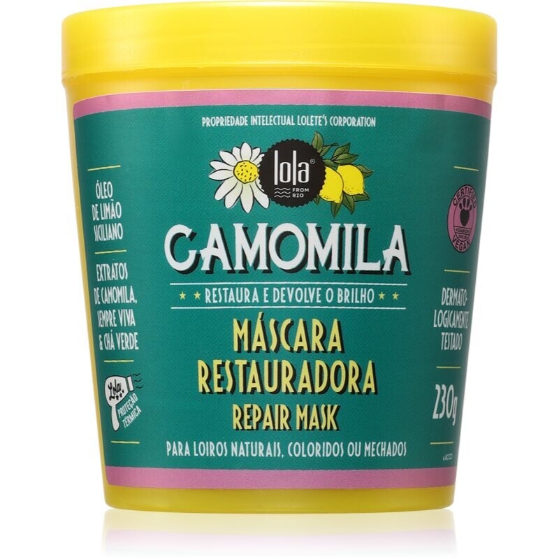 Lola Cosmetics Camomila regeneračná maska s harmančekom 230 g