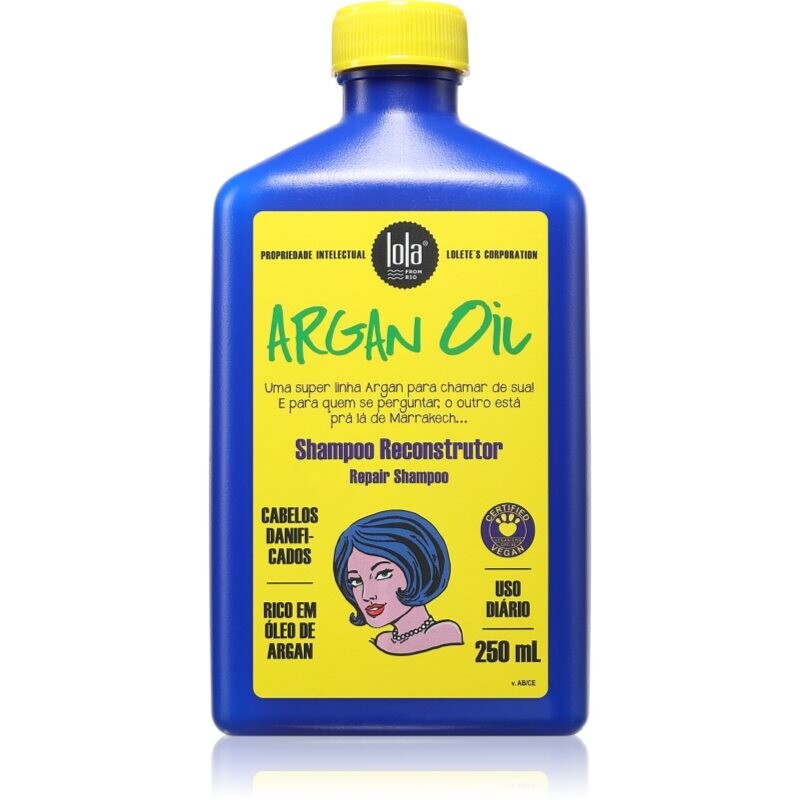 Lola Cosmetics Argan Oil regeneračný šampón 250 ml