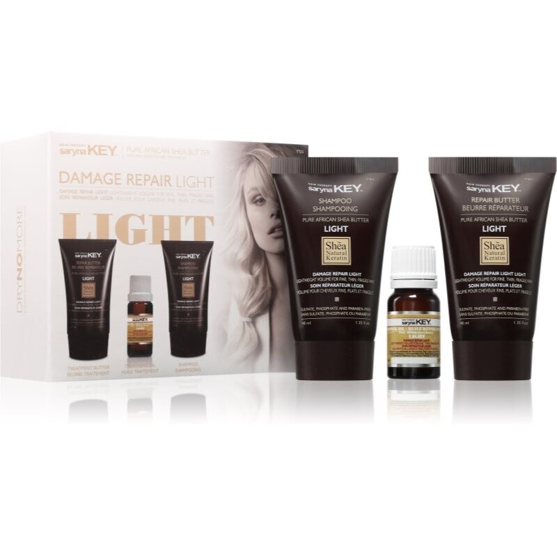 Saryna Key Damage Repair Light Travel Set cestovná sada na vlasy