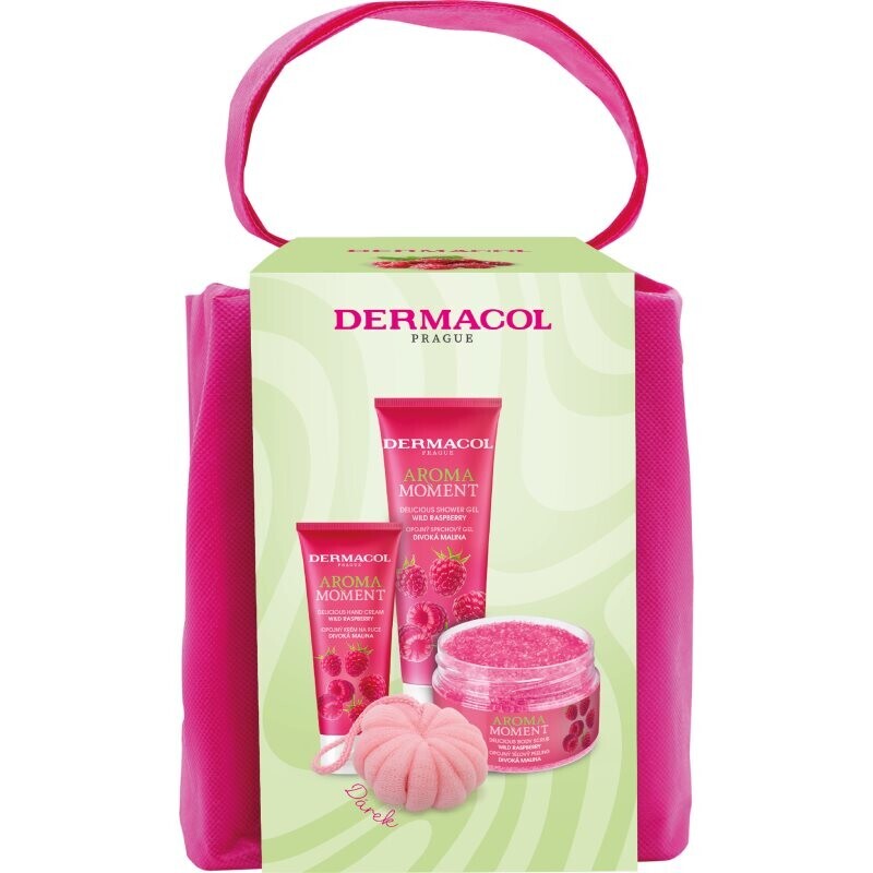 Dermacol Aroma Moment Wild Raspberry darčeková sada s vôňou malín