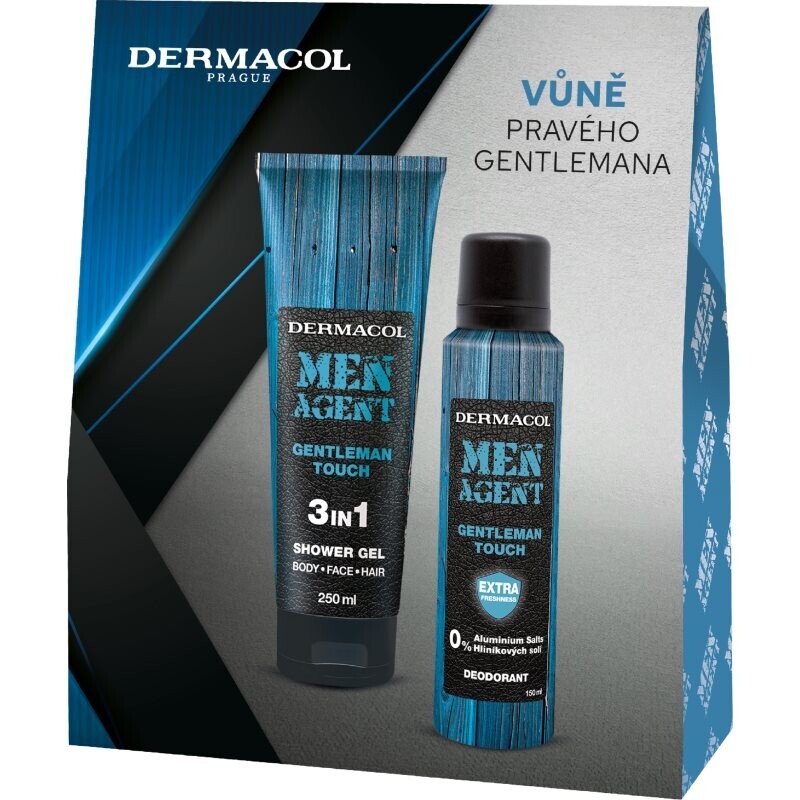 Dermacol Men Agent Gentleman Touch darčeková sada na telo pre mužov