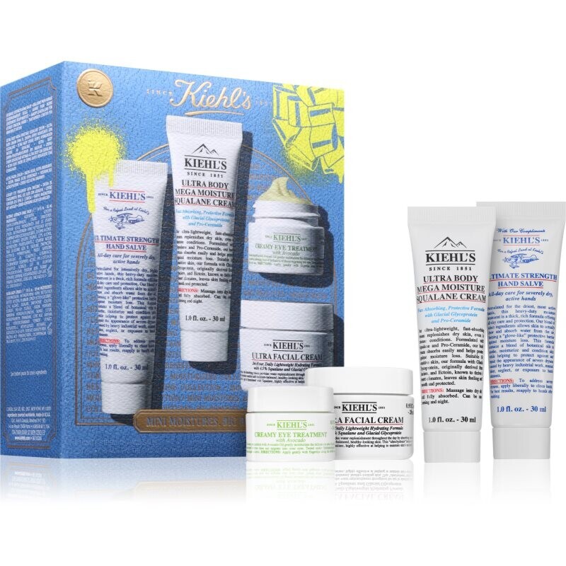Kiehl's Ultra Body Mega Moisture Squalane Cream darčeková sada