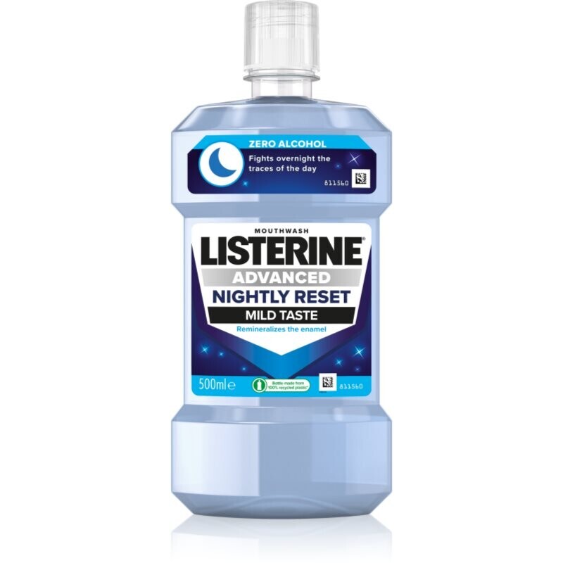 Listerine Advanced Nightly Reset remineralizačná ústna voda 500 ml