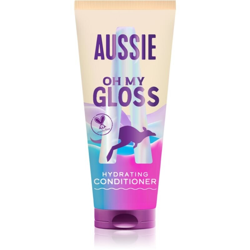 Aussie Oh My Gloss Hydrating Conditioner rozjasňujúci a hydratačný kondicionér 200 ml